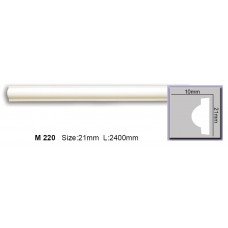 Гибкий молдинг из полиуретана M 220 (2.44м) Flexi*